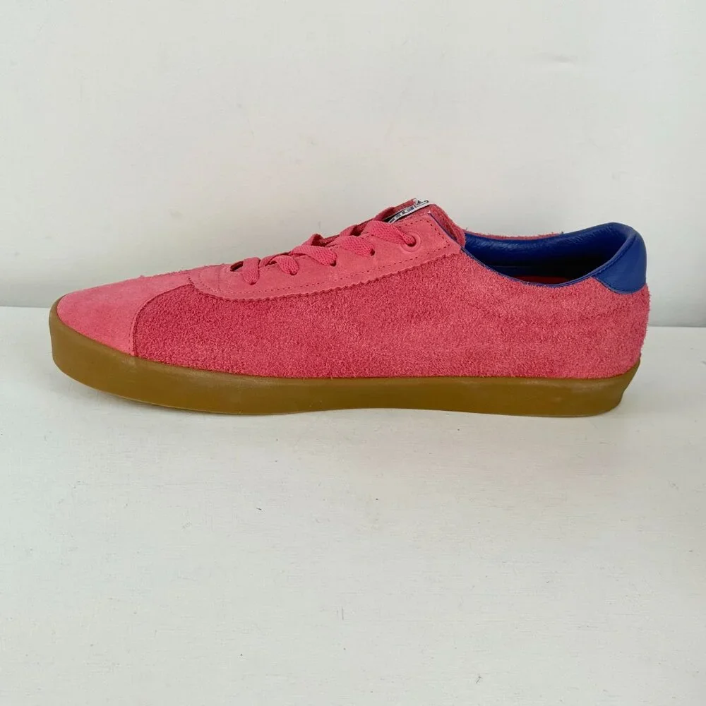 Men's Size 13 - VANS Low Suede PopCush Bambino Honeysuckle/Blue Sneaker